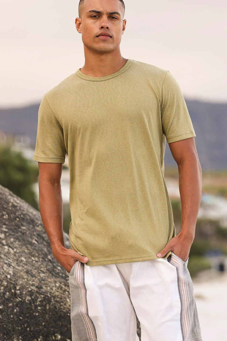 Cool Touch Cotton T-Shirt - Avo