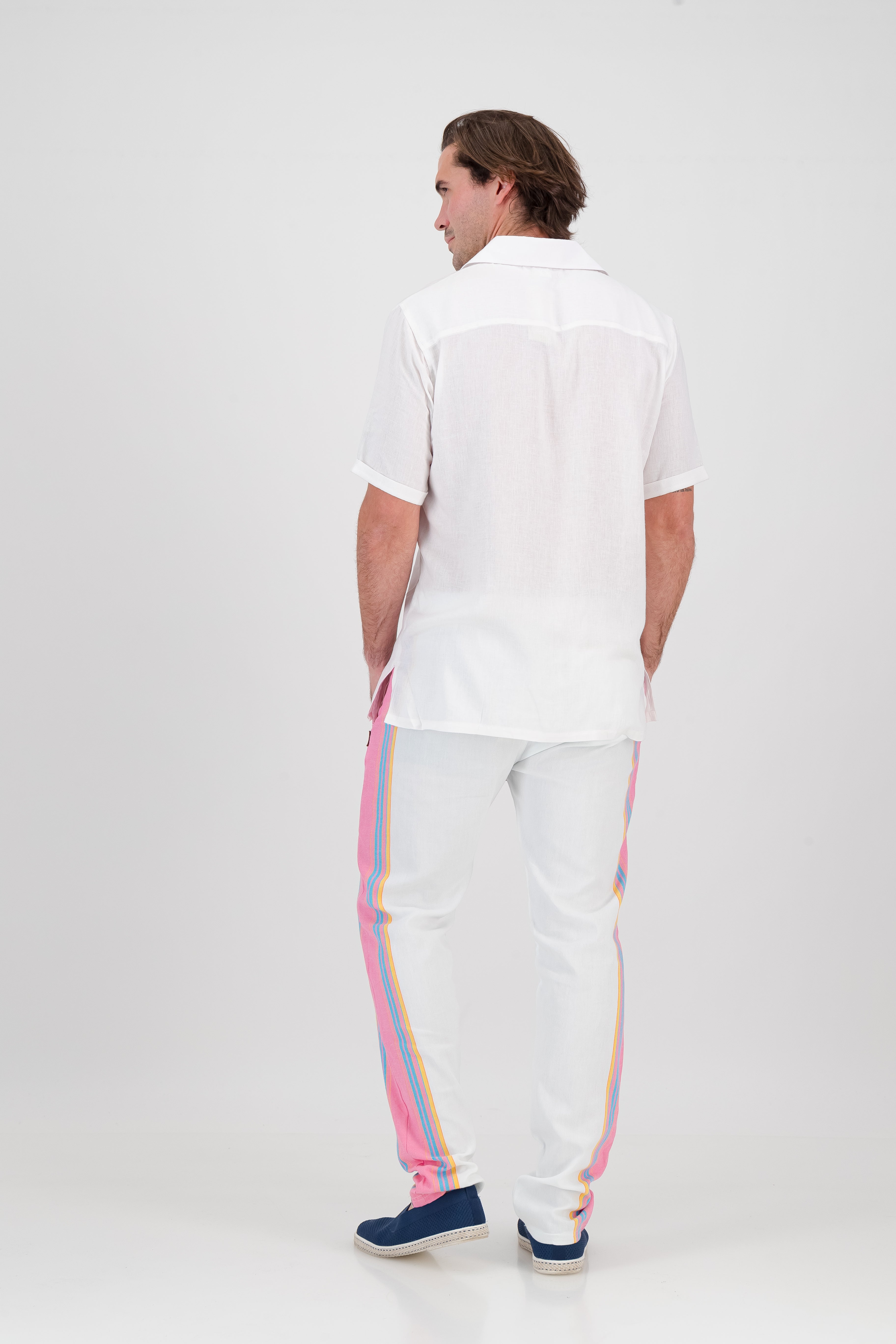 Regular Fit Trousers - Shell Pink