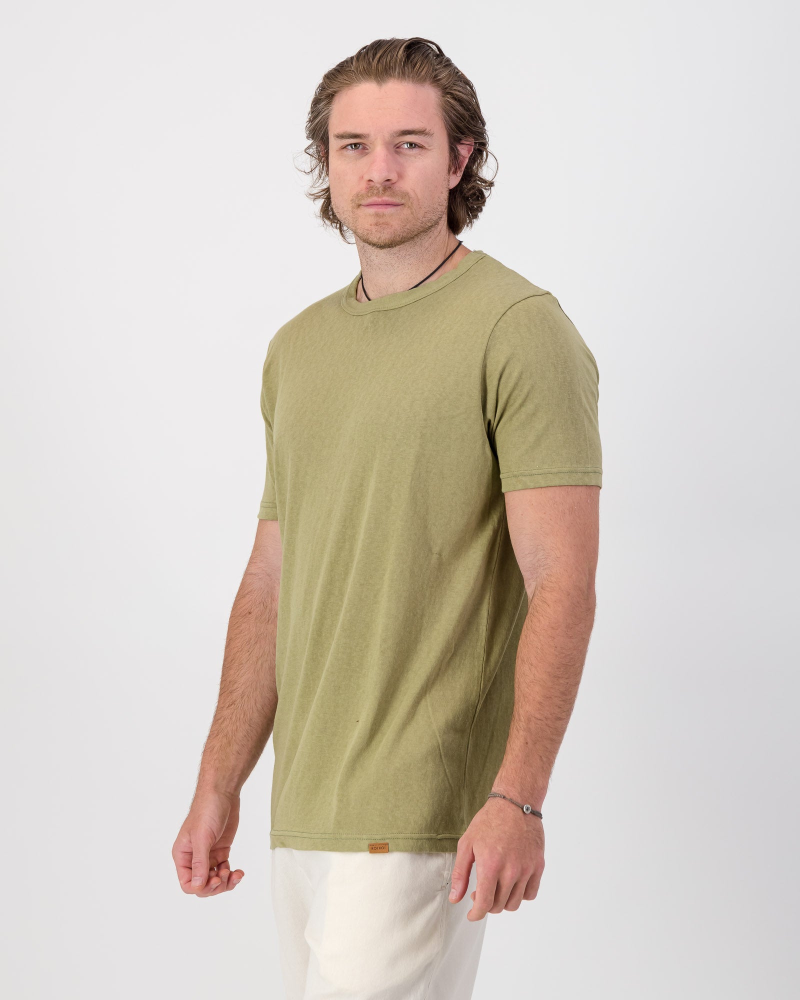 Cool Touch Cotton T-Shirt - Avo