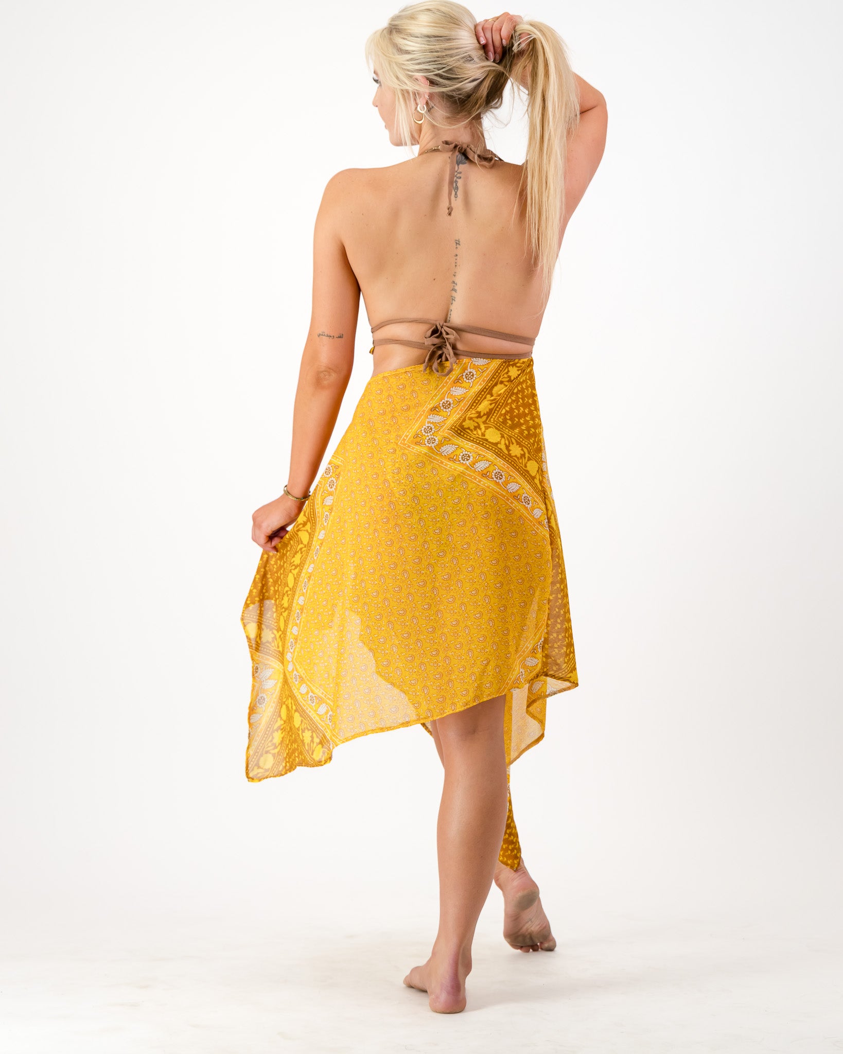 Solara Dress - Yellow