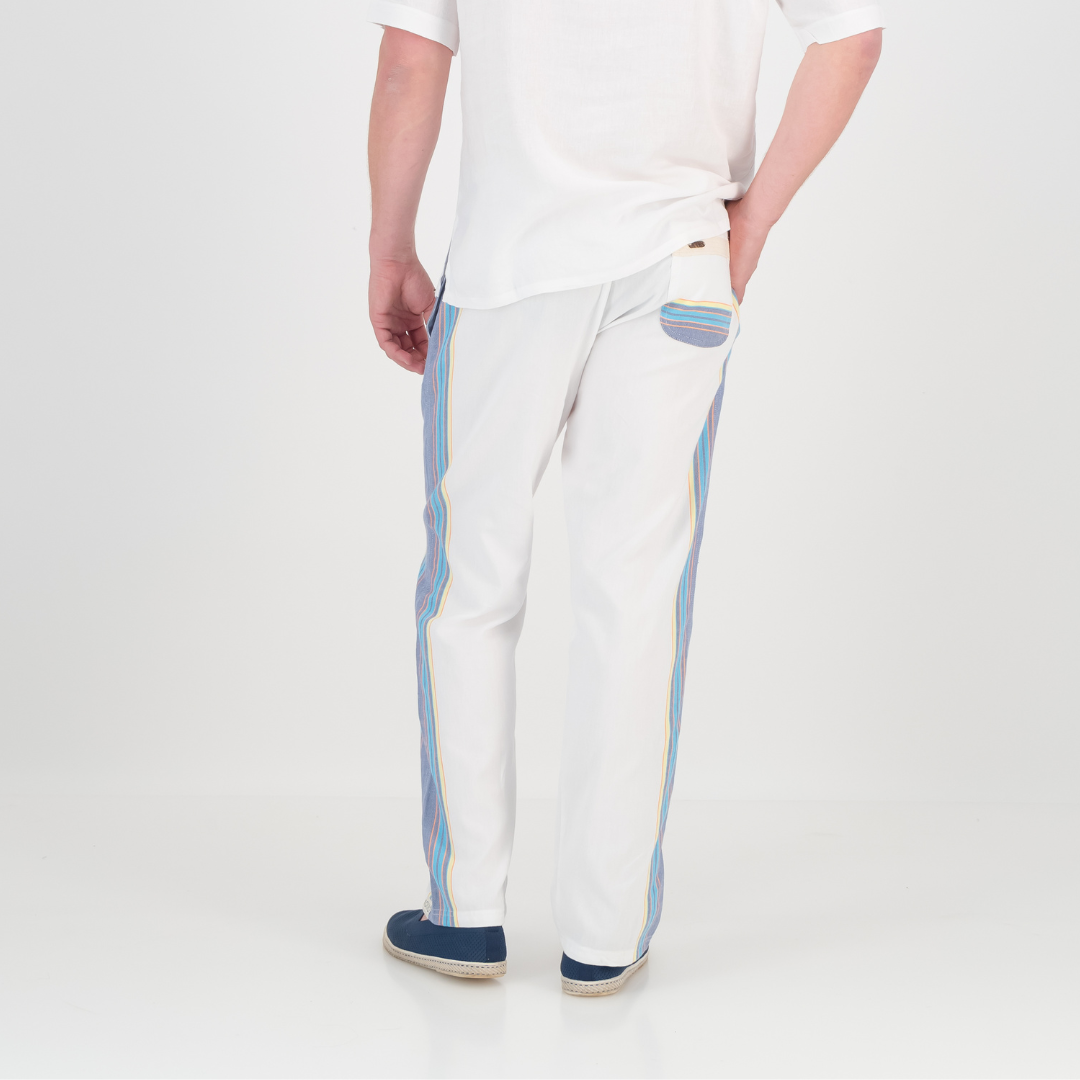 Regular Fit Trousers - Ocean Breeze