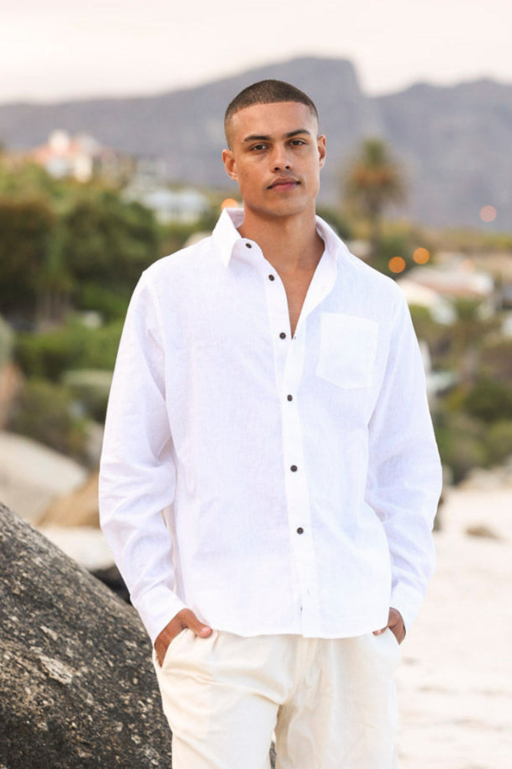 Long Sleeve Shirt - White
