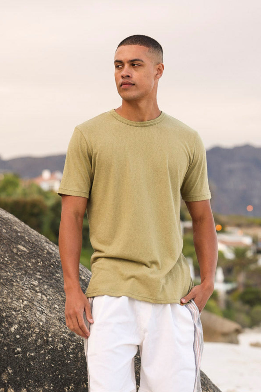 Cool Touch Cotton T-Shirt - Avo