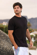 Cool Touch Cotton T-Shirt - Black