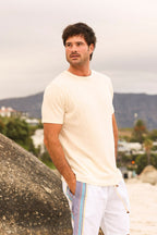 Cool Touch Cotton T-Shirt - Ecru