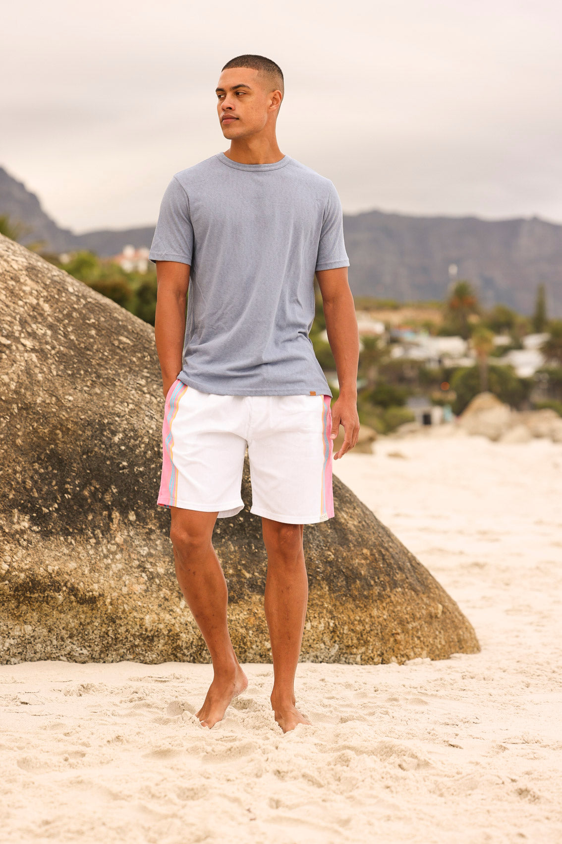 Cool Touch Cotton T-Shirt - Denim