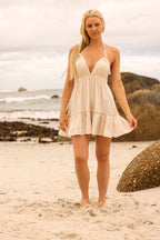 Hadley dress - Natural Linen