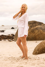 Isla Top - White Linen