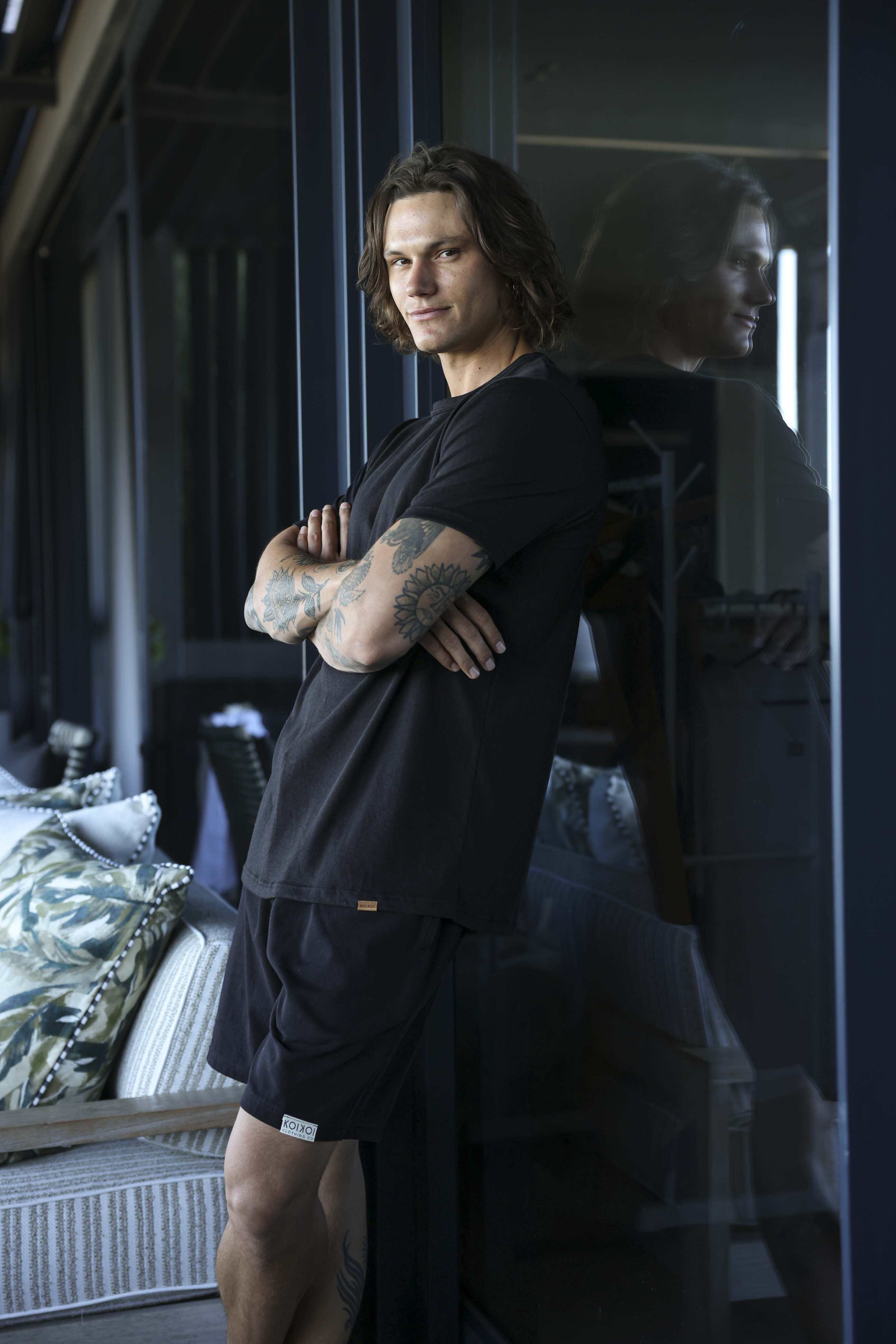 Cool Touch Cotton T-Shirt - Black