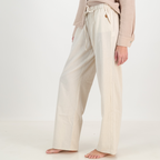 Ladies Linen Trousers - Ivory Cream