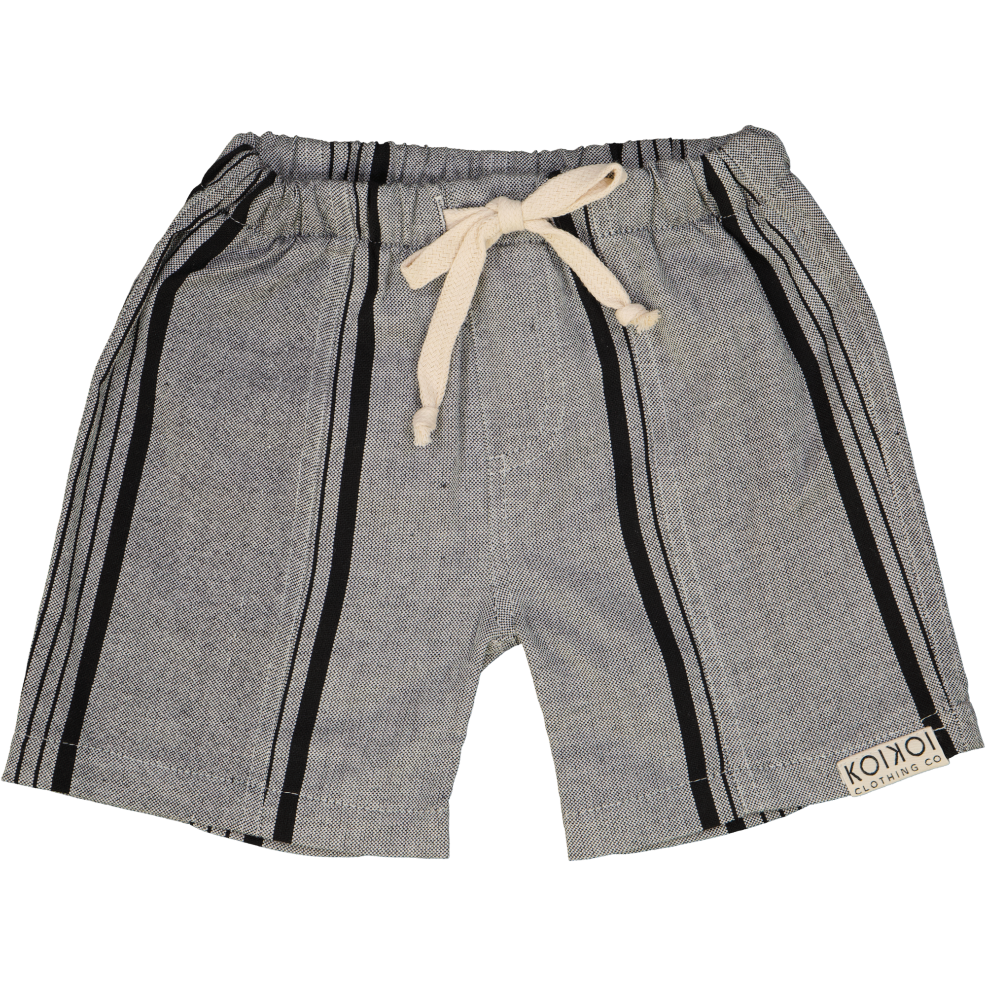 Kids Shorts - Grey & Black