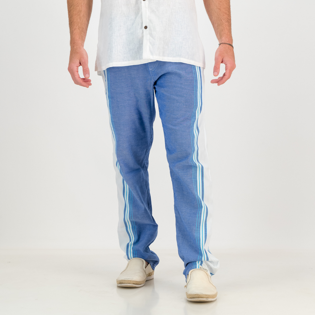 Regular Fit Trousers - Royal Blue