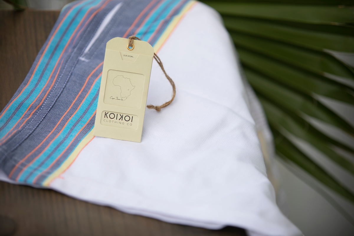 Made in Africa. Finished in Cape Town.