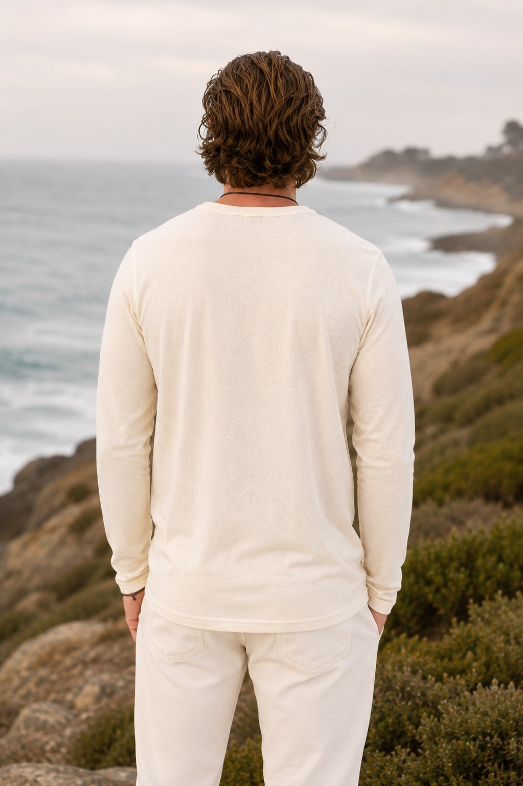 KOIKOI Long Sleeved T-Shirt - Ecru