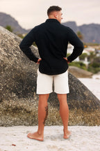 Regular Fit Shorts - Solid Cream