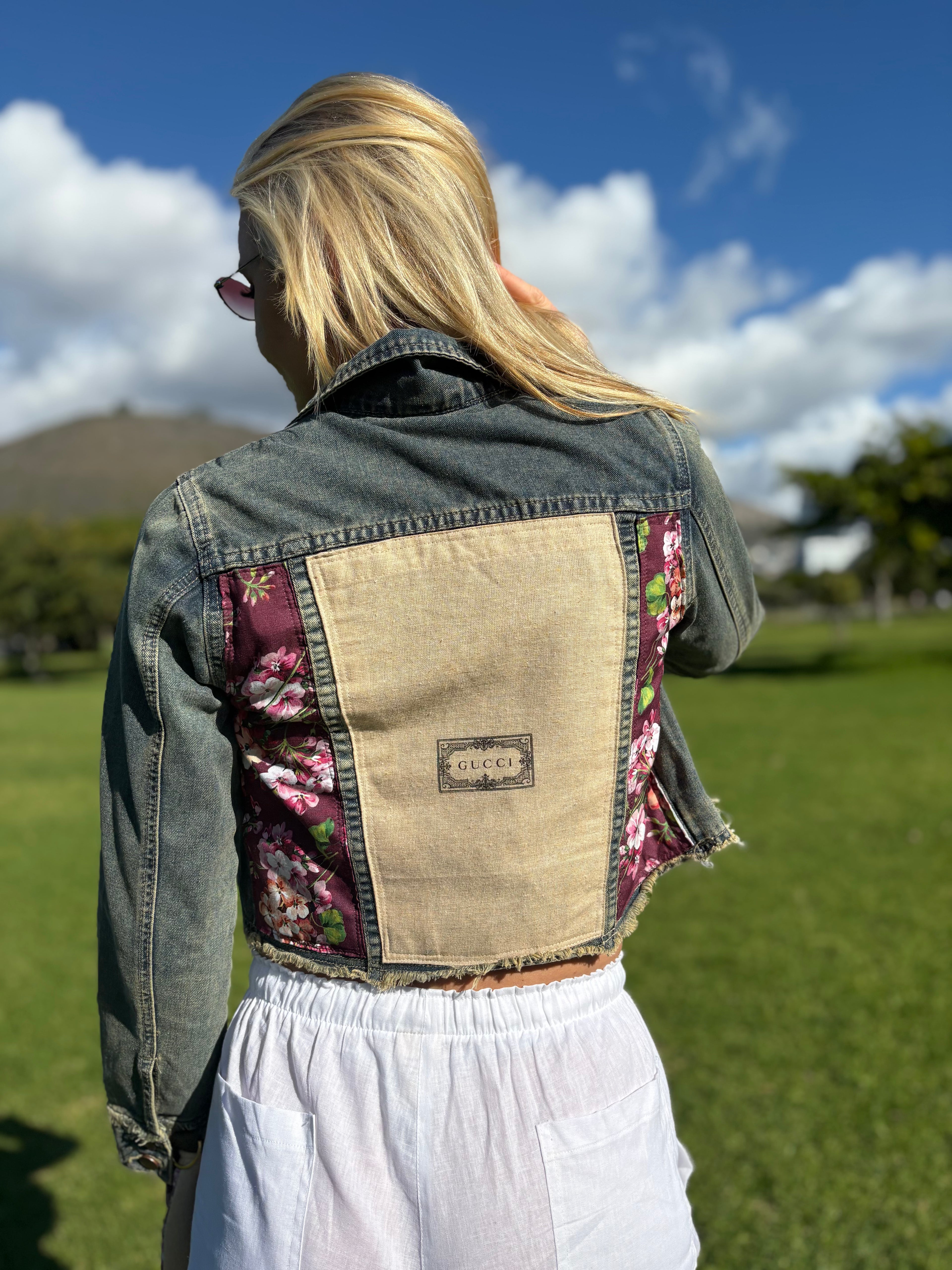 ByBobbie Jacket - Gucci Floral Denim