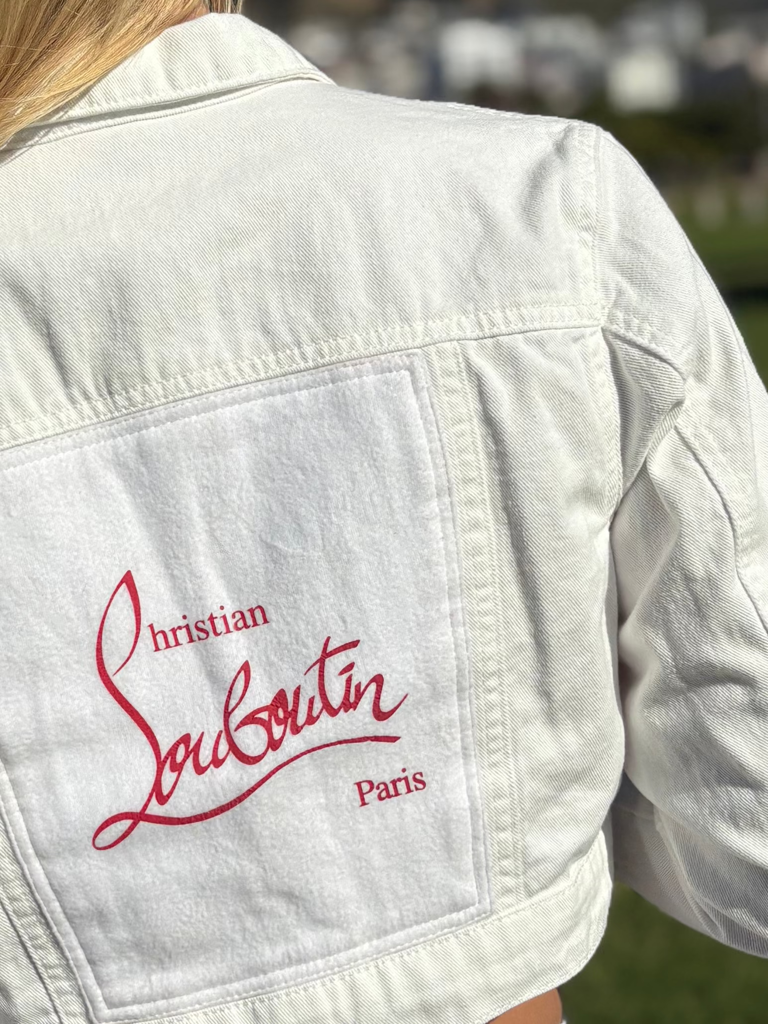 ByBobbie Jacket - Christian Louboutin White