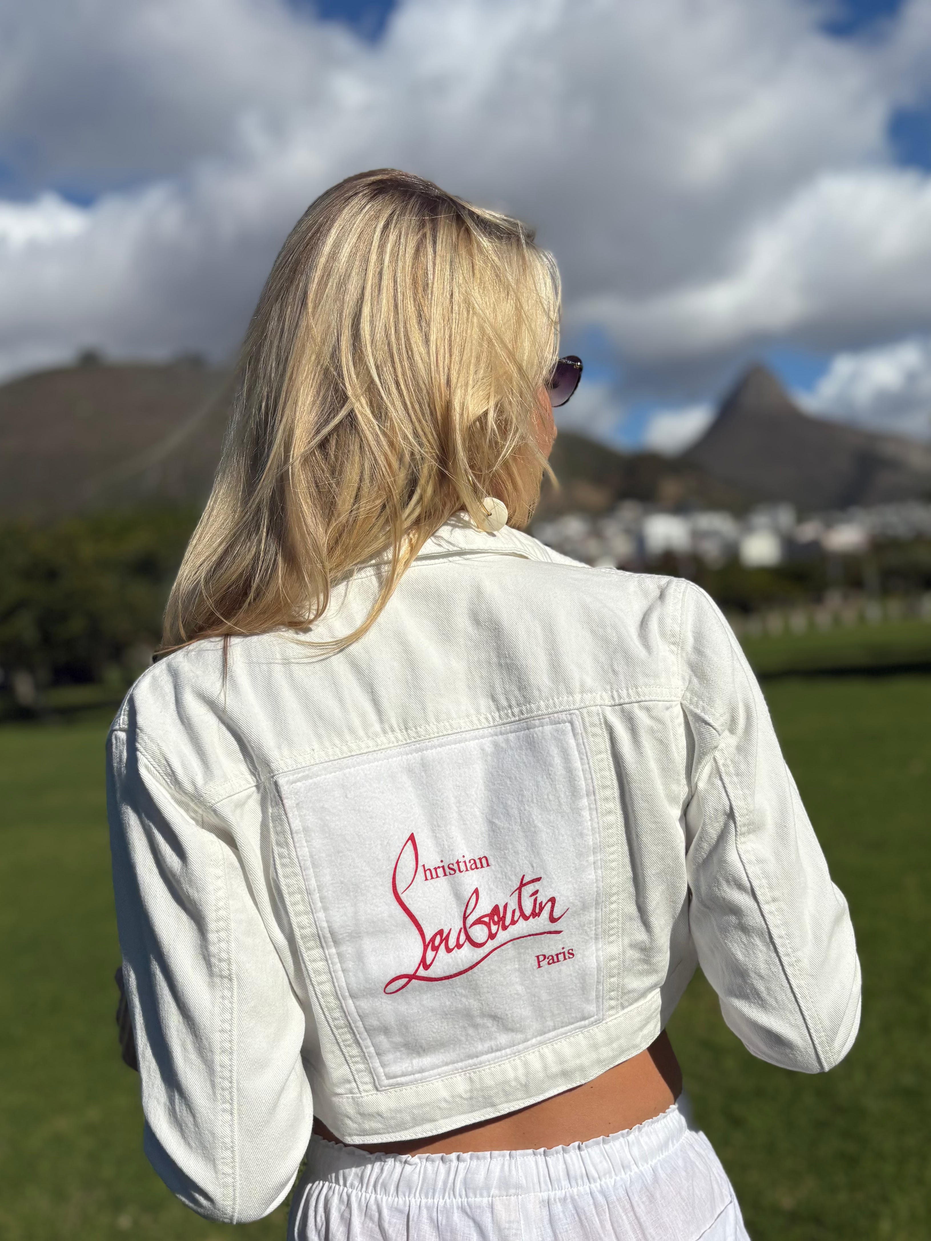 ByBobbie Jacket - Christian Louboutin White
