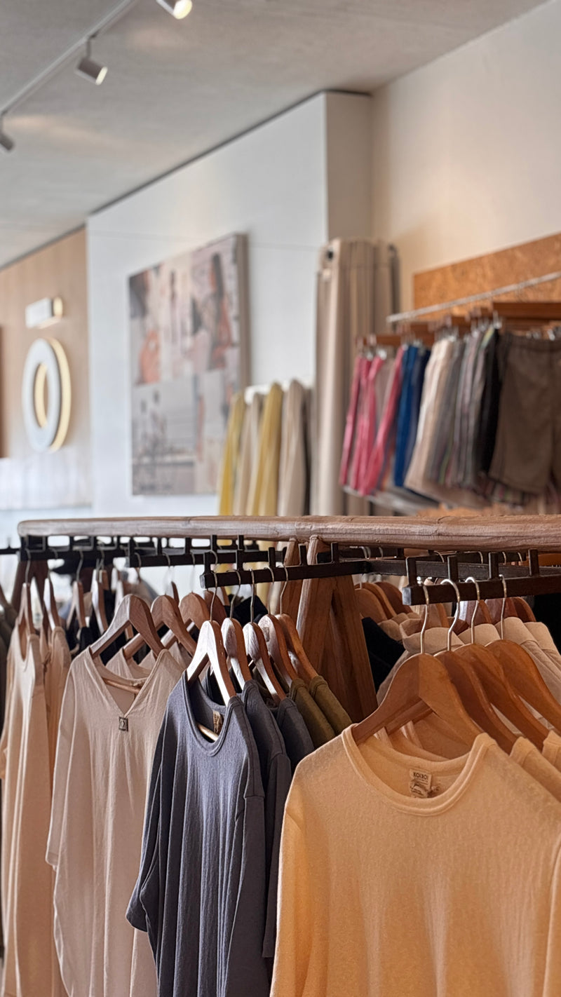 KOIKOI rails in the Greenpoint flagship store