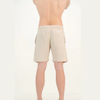 Mens Linen Shorts - Natural