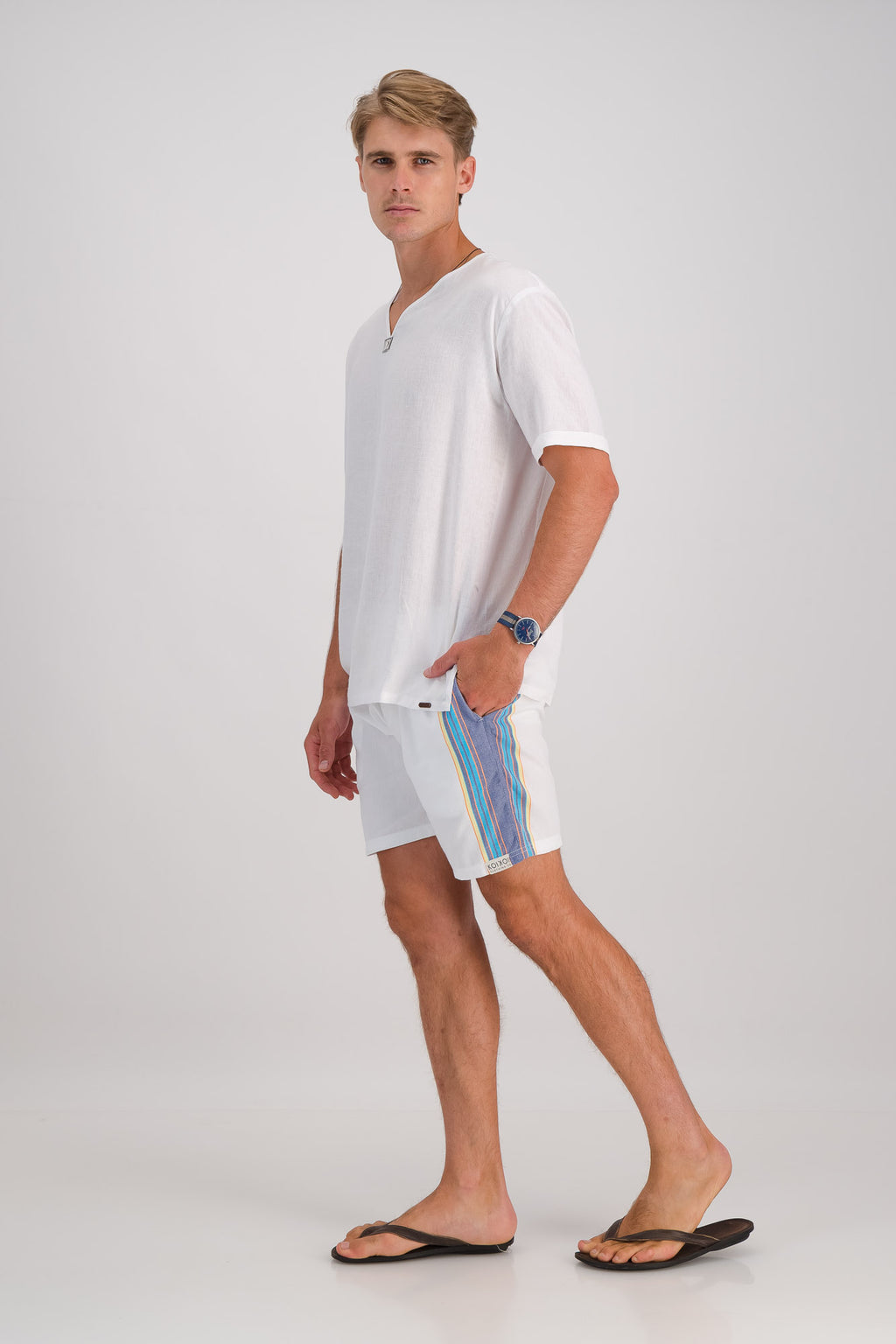 Regular Fit Shorts - Ocean Breeze