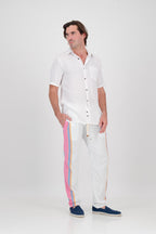 Regular Fit Trousers - Shell Pink