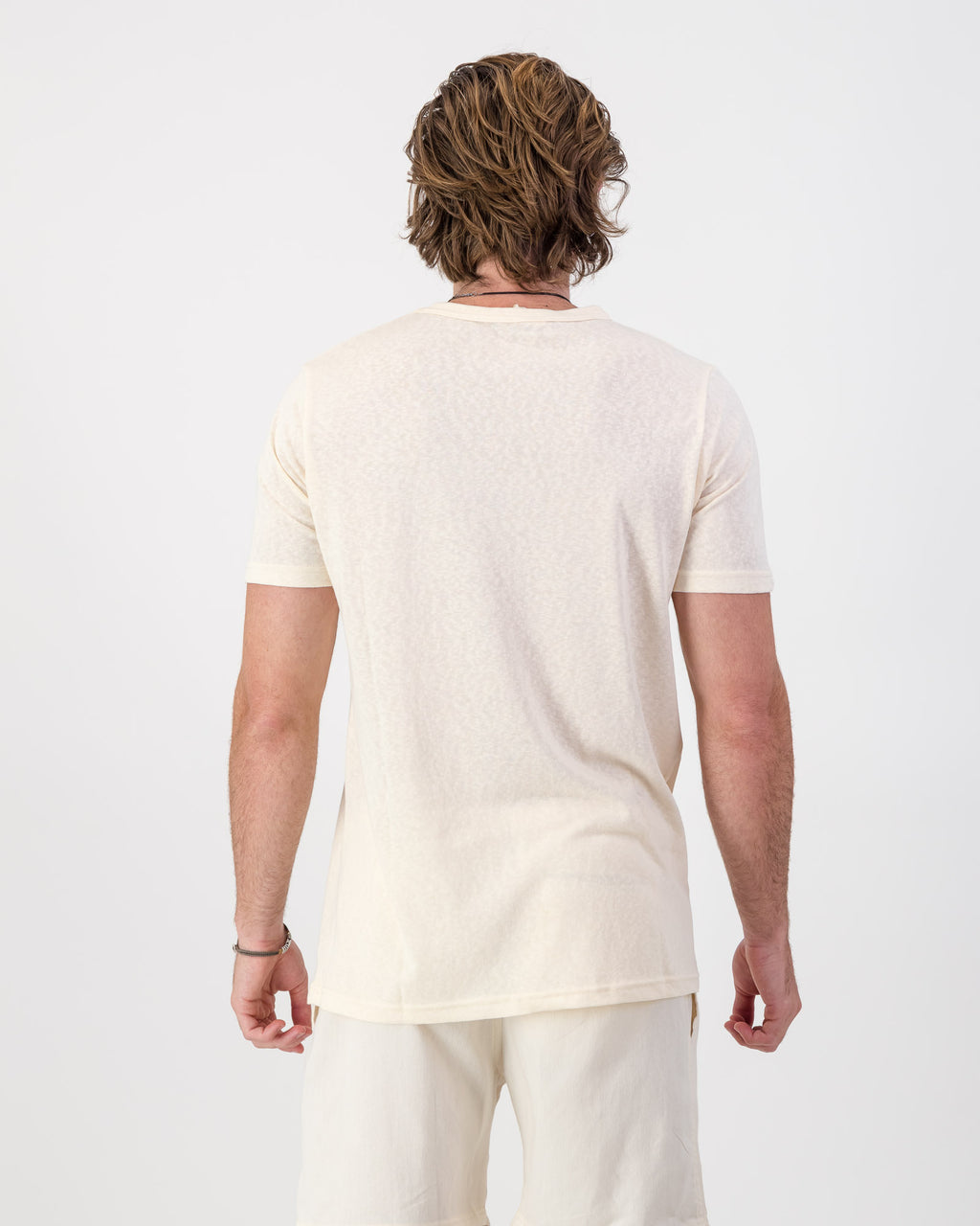 Cool Touch Cotton T-Shirt - Ecru