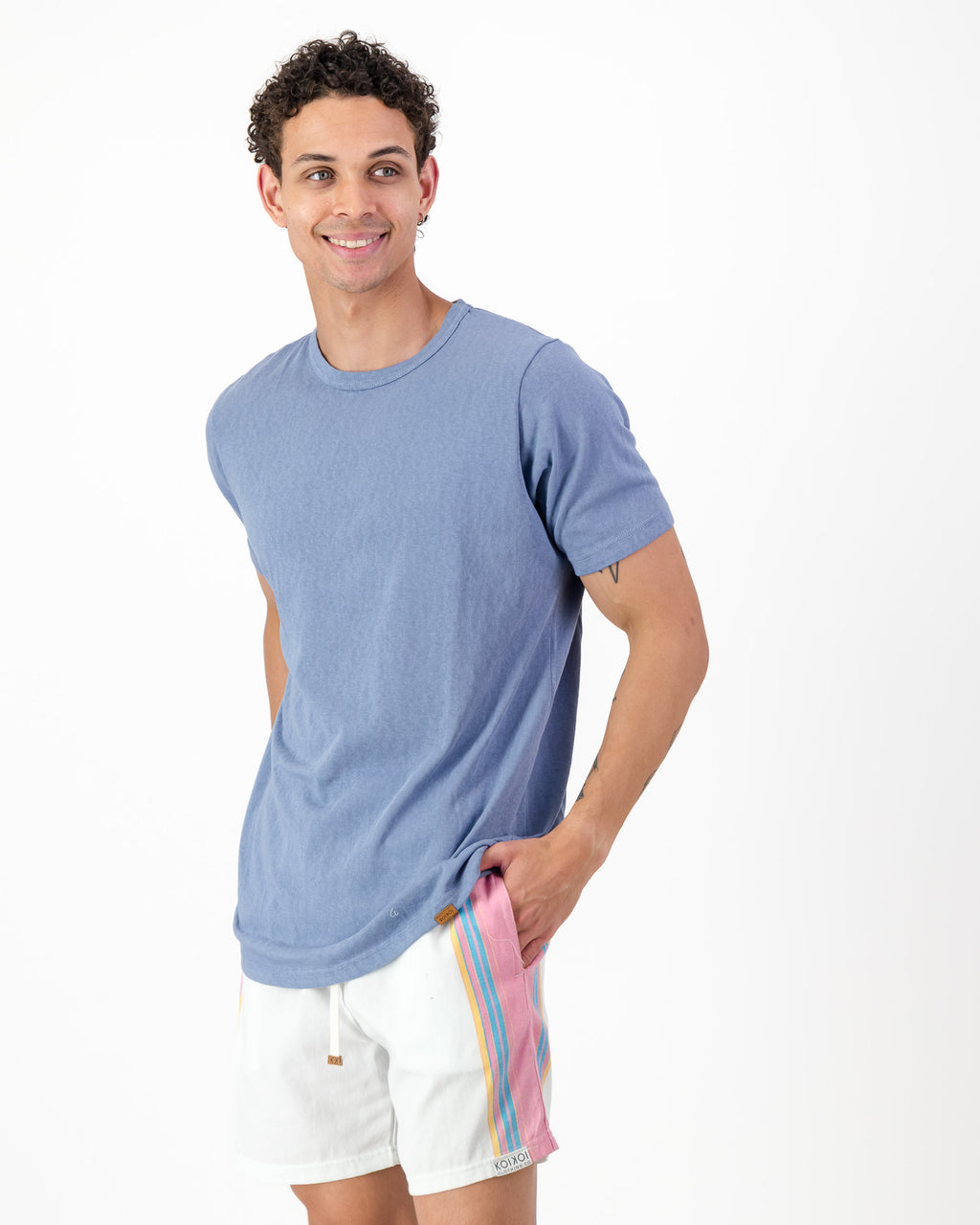 Regular Fit Shorts - Shell Pink