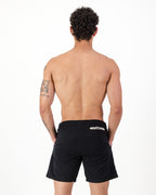 Regular Fit Shorts - Solid Black