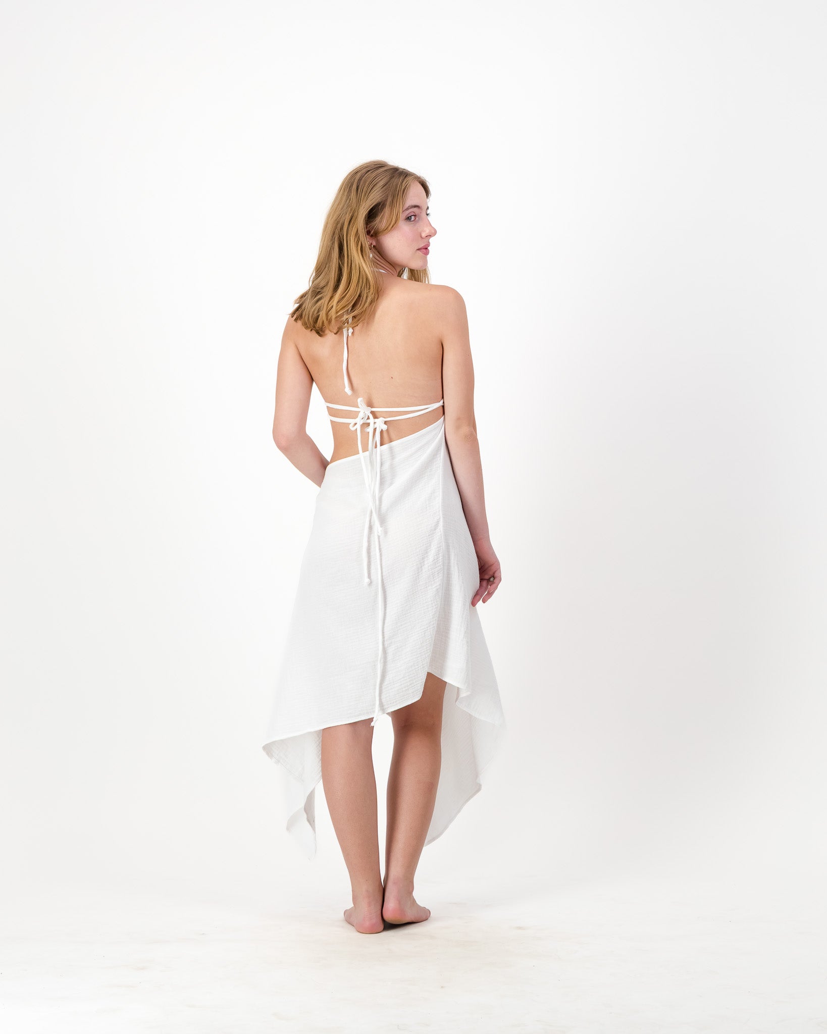 Solara Dress - White