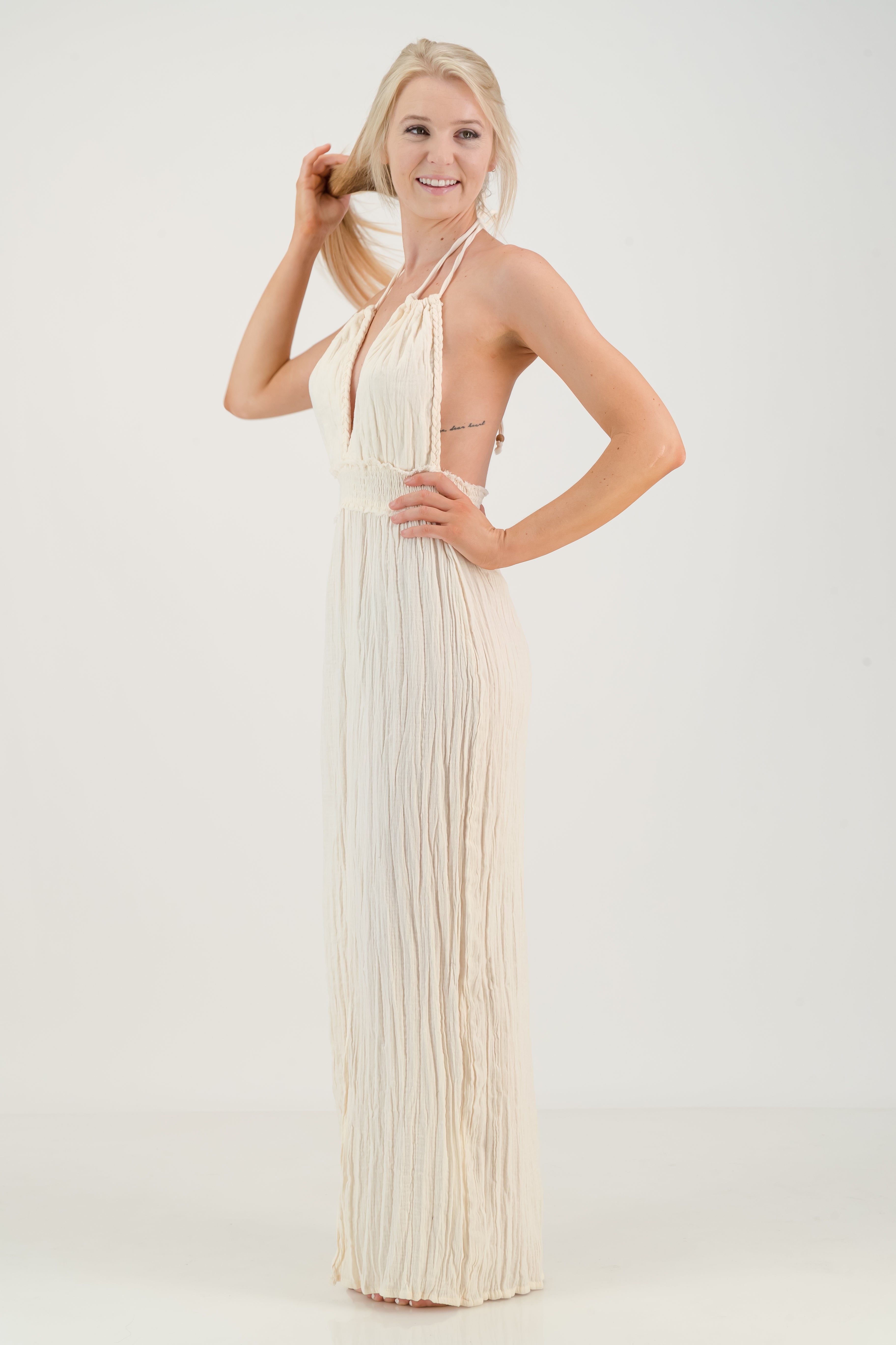 Summer Dress - Cream