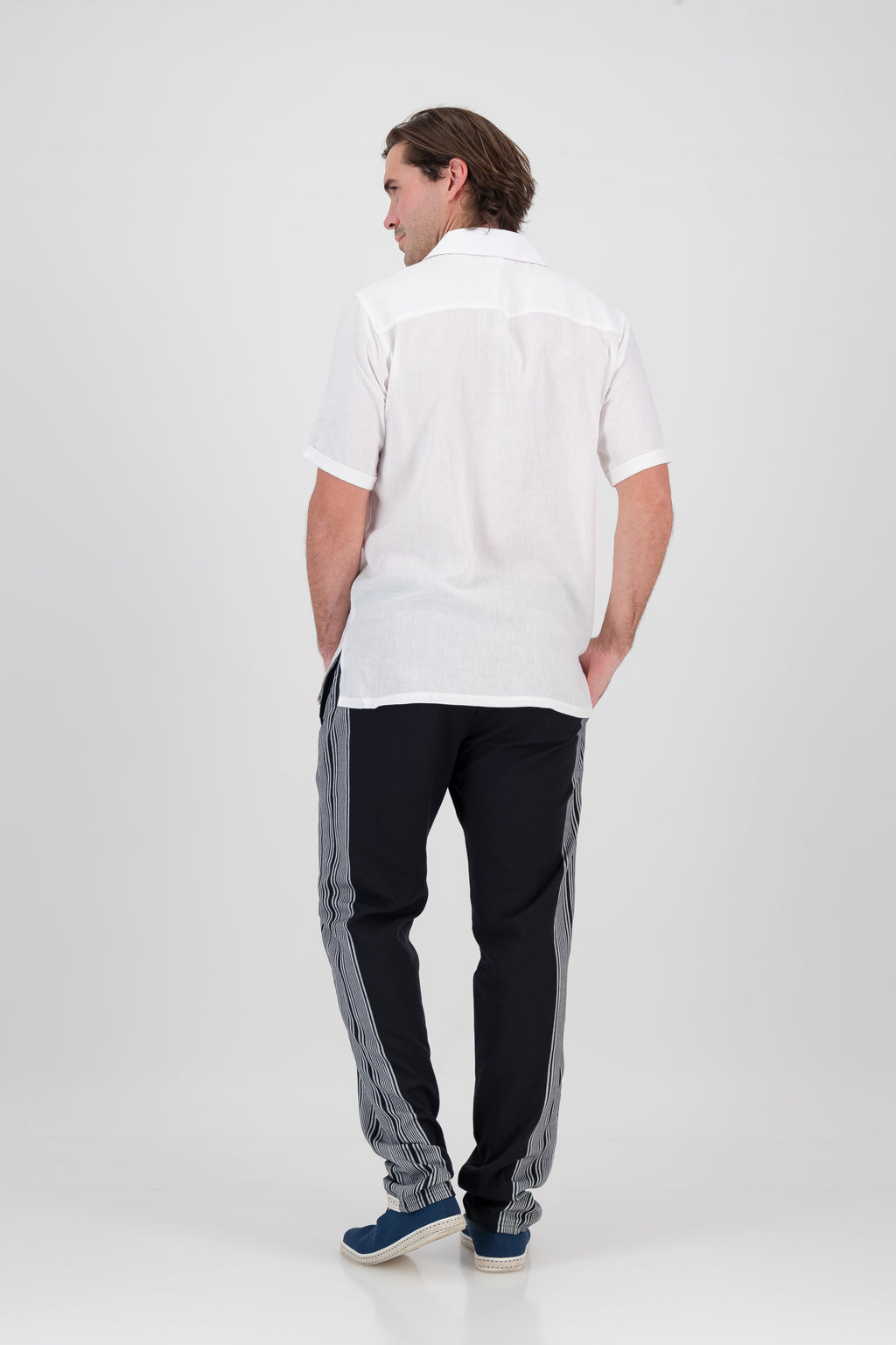 Regular Fit Trousers - Black Onyx