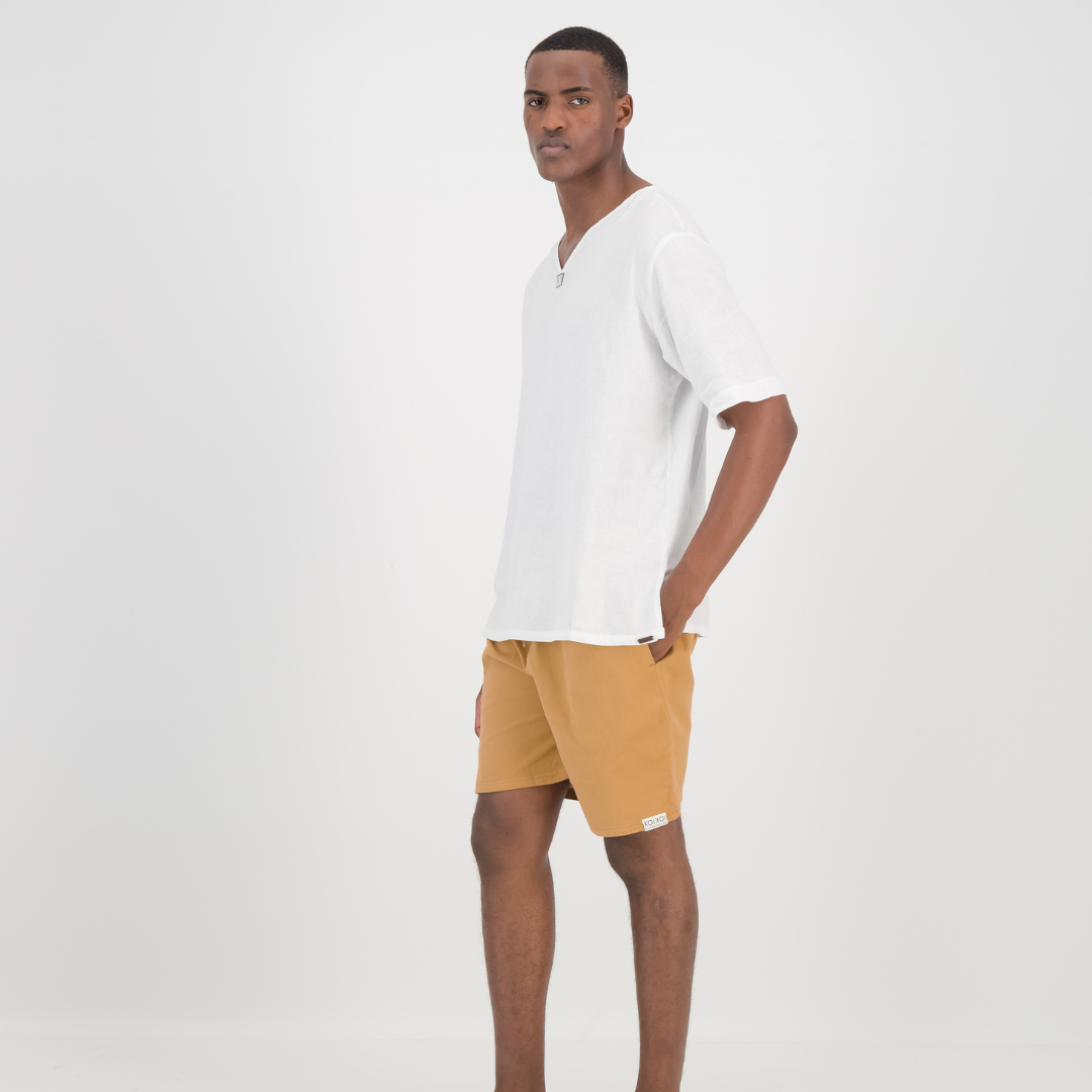 Hipster Shorts - Solid Tan