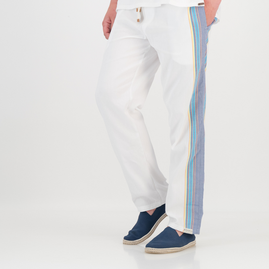 Relaxed Fit Trousers - Ocean Breeze