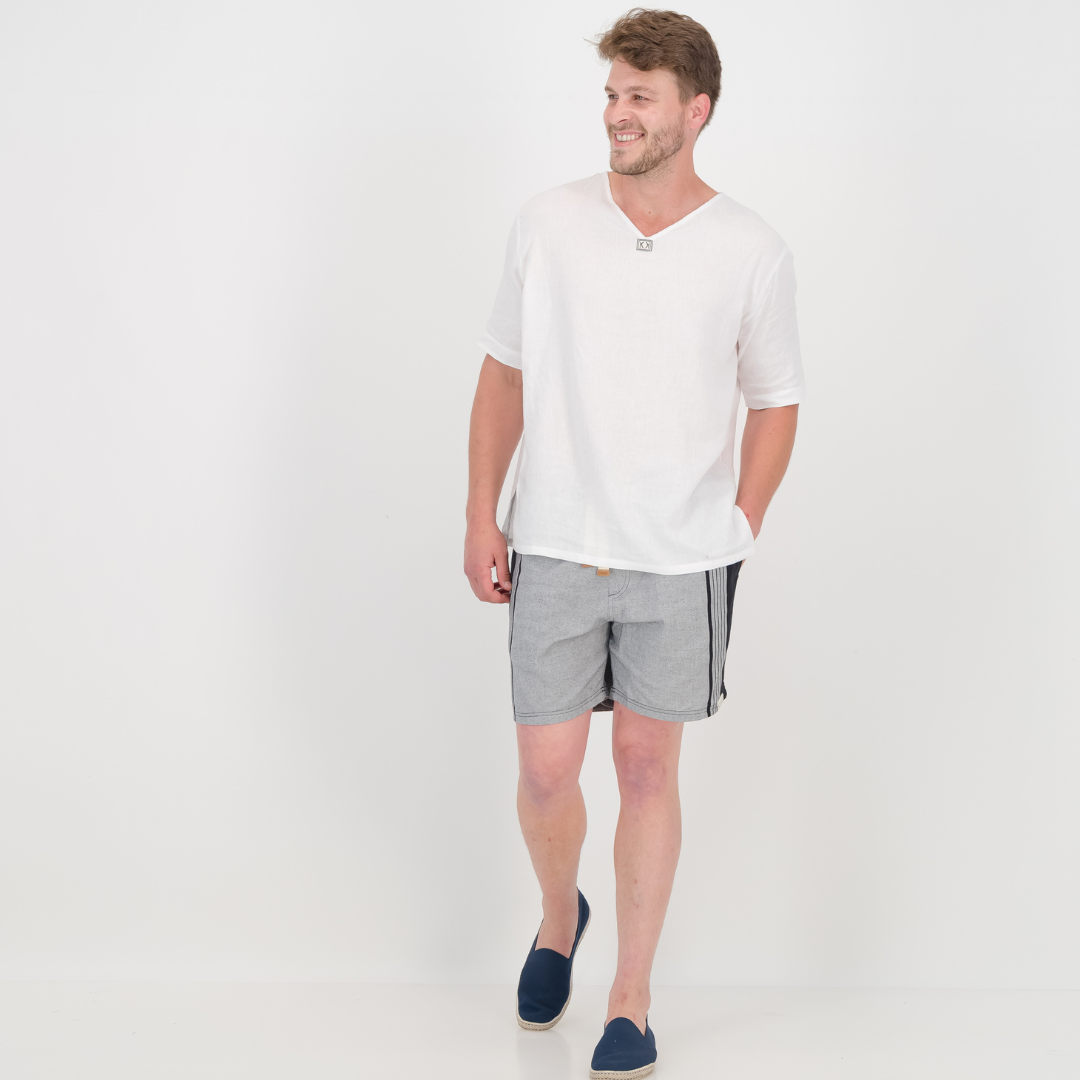 Hipster Shorts - Grey & Black