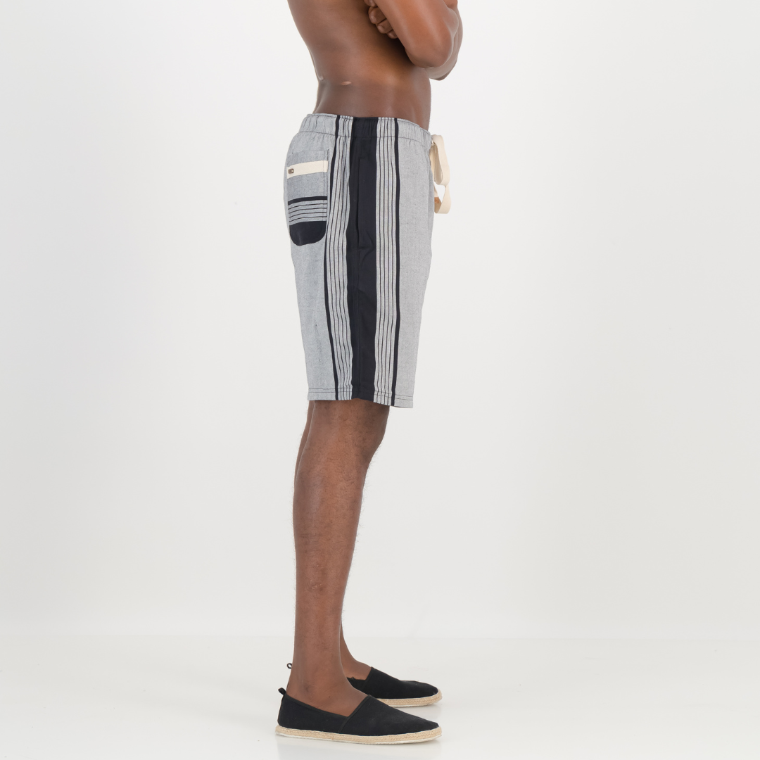 Chief Shorts - Grey & Black