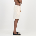 Relaxed Fit Shorts - Solid Cream