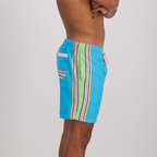 Regular Fit Shorts - Earthy Blue