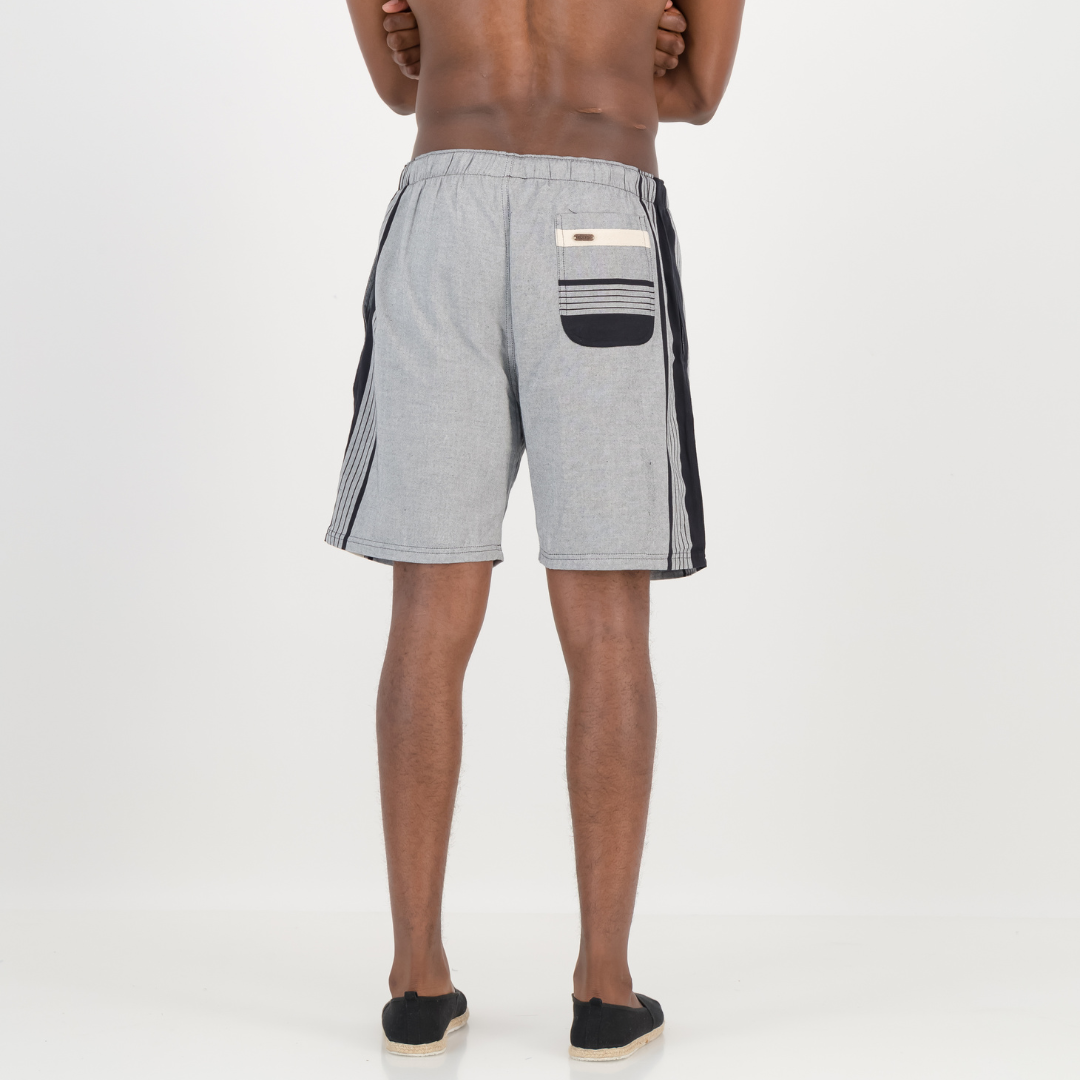 Chief Shorts - Grey & Black