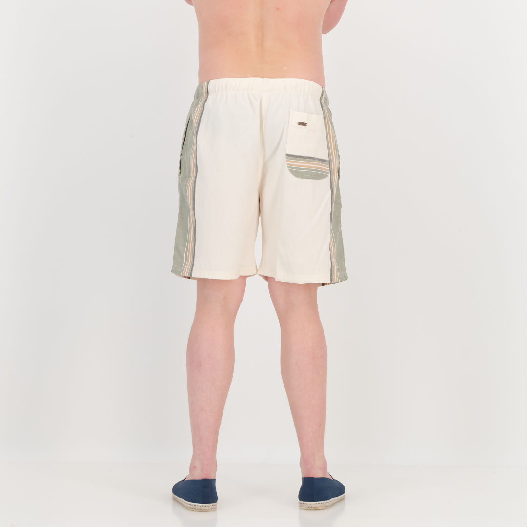 Chief Shorts - Olive & Cream