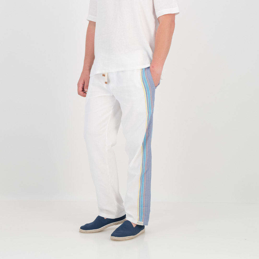 Regular  Fit Trousers - Ocean Breeze